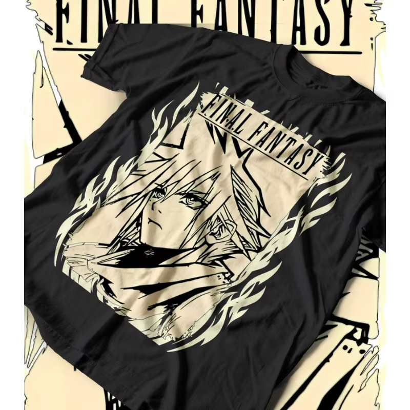 Retro Gaming T Shirt - Camiseta Final Fantasy VII Rebirth FF7