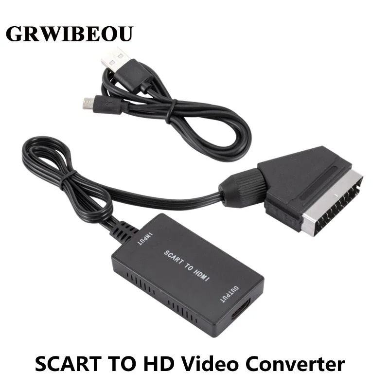 Scart To Hdmi - Convertidor SCART a HDMI con cable