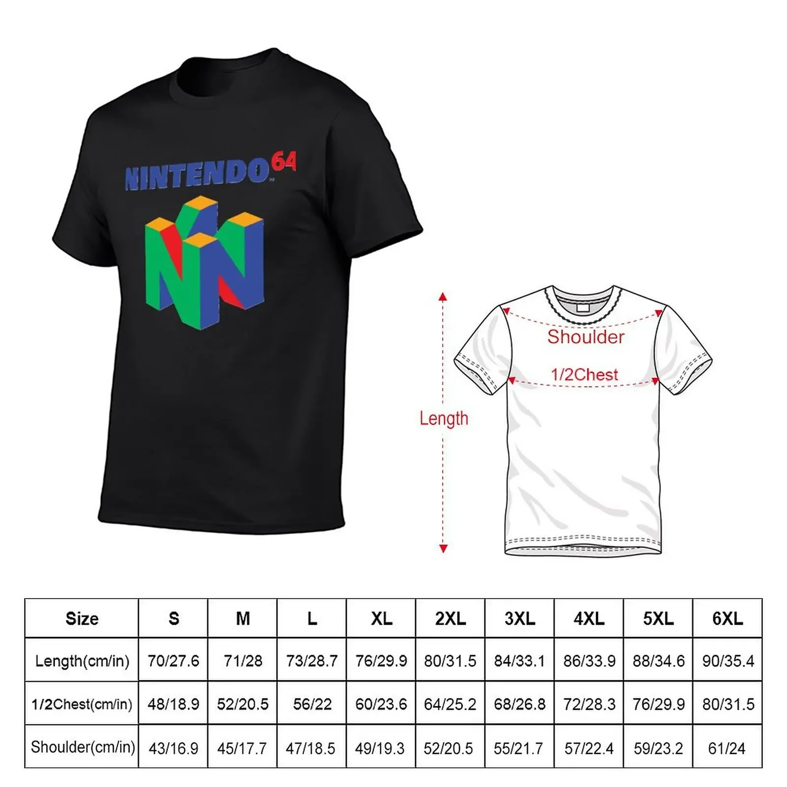 Camiseta Nintendos 64, ropa es - Retro Gaming T Shirt reseña y precio