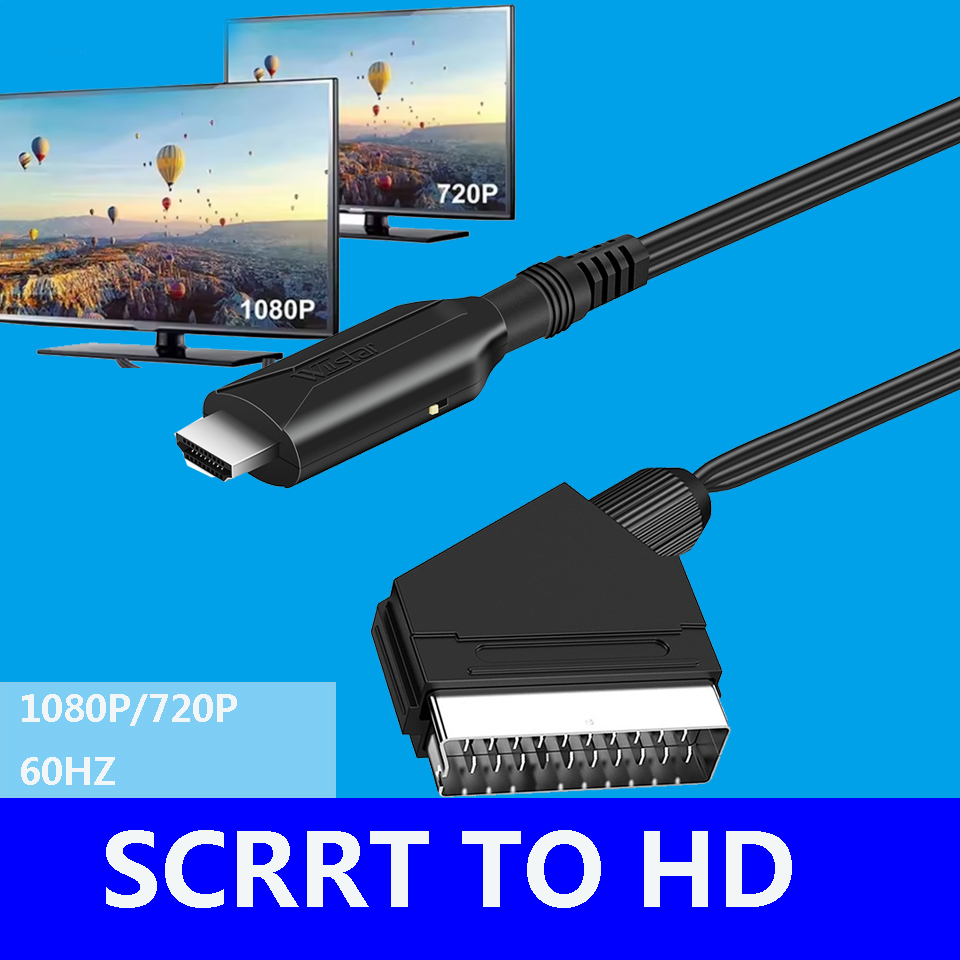Adaptador convertidor de lujo  - Scart To Hdmi reseña y precio