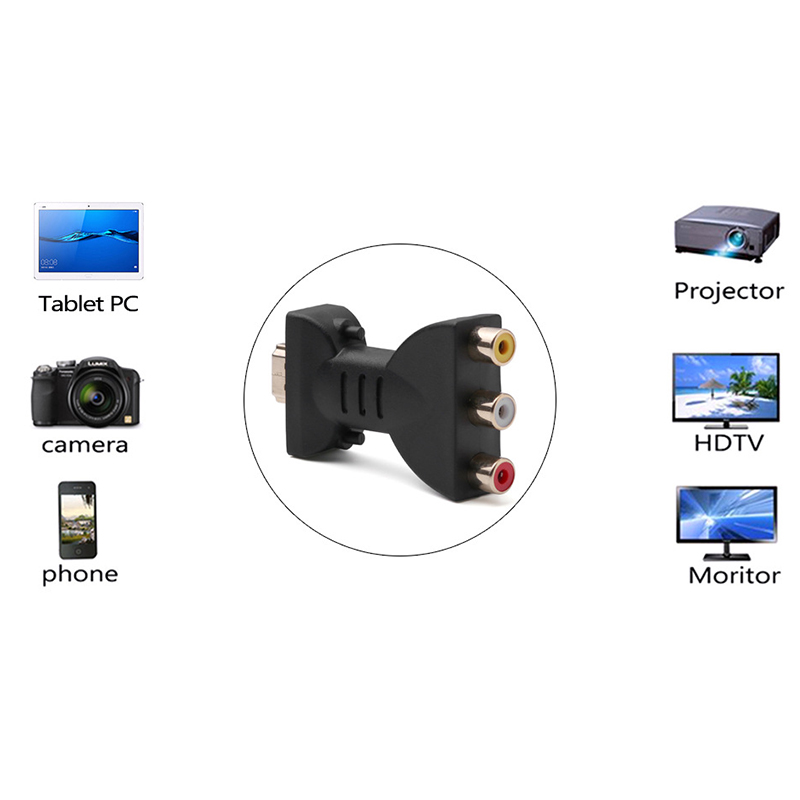 Convertidor HDMI a AV 3 RCA Vi - Scart To Hdmi reseña y precio