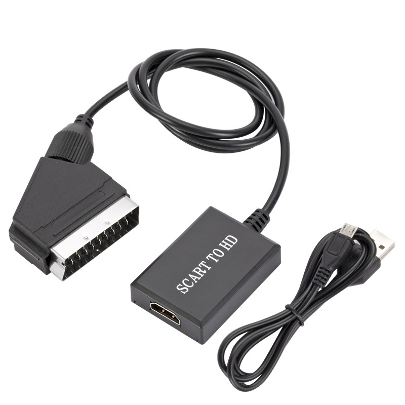 Adaptador convertidor de vídeo - Scart To Hdmi reseña y precio