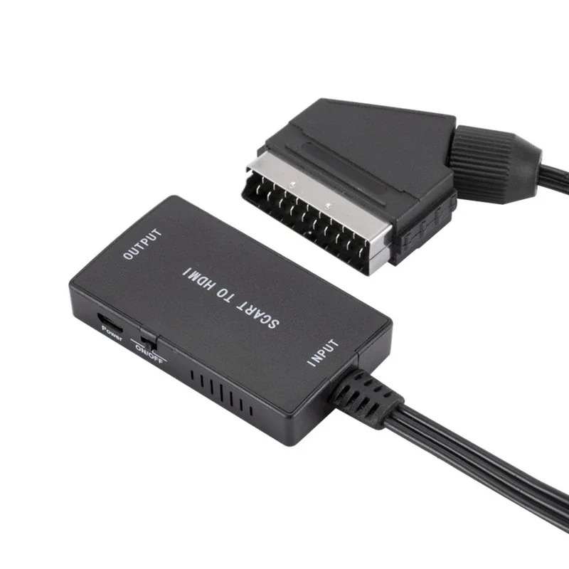 Convertidor SCART a HDMI con c - Scart To Hdmi reseña y precio