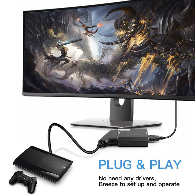 Convertidor de escáner a HDMI  - Scart To Hdmi reseña y precio